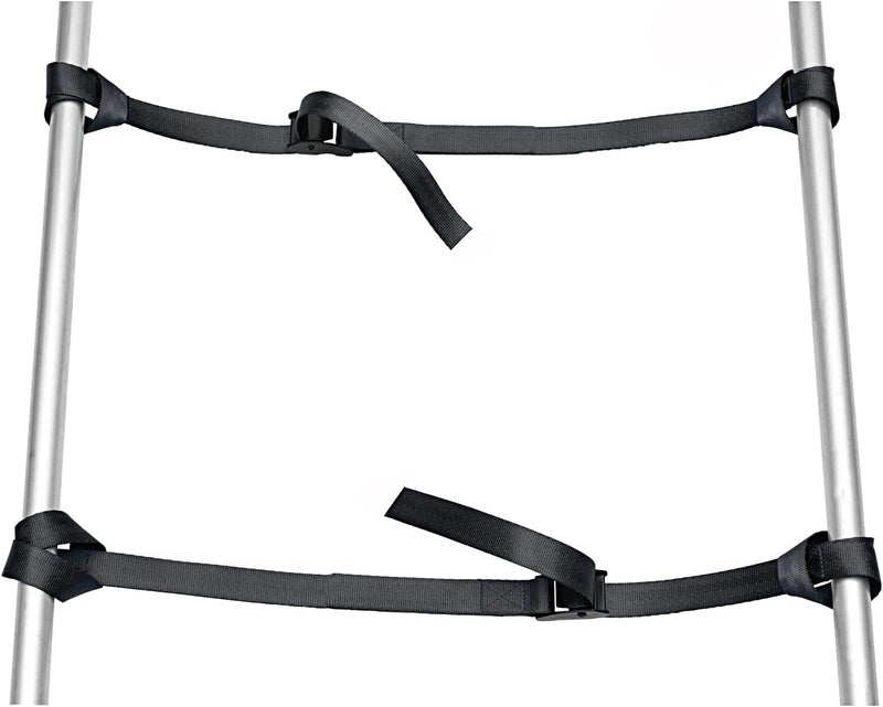 GAITWIN Car Roof Rack Loop Tie Down Straps,Short Cam Buckle Straps for Kayak, Surfboard, Paddle Board, Surf Rack Lashing Strapsl. Longboard, Bodyboard, Truck, Dock,Boat, Trailer,ATV, Dirt Bike and Canoe - Image 1